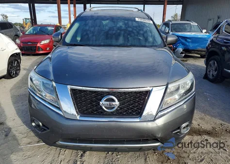 2015 Nissan Pathfinder S z USA, uszkodzony, nr VIN 5N1AR2MN7FC717607